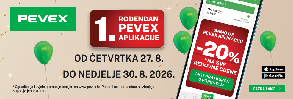 Pevex rođendan